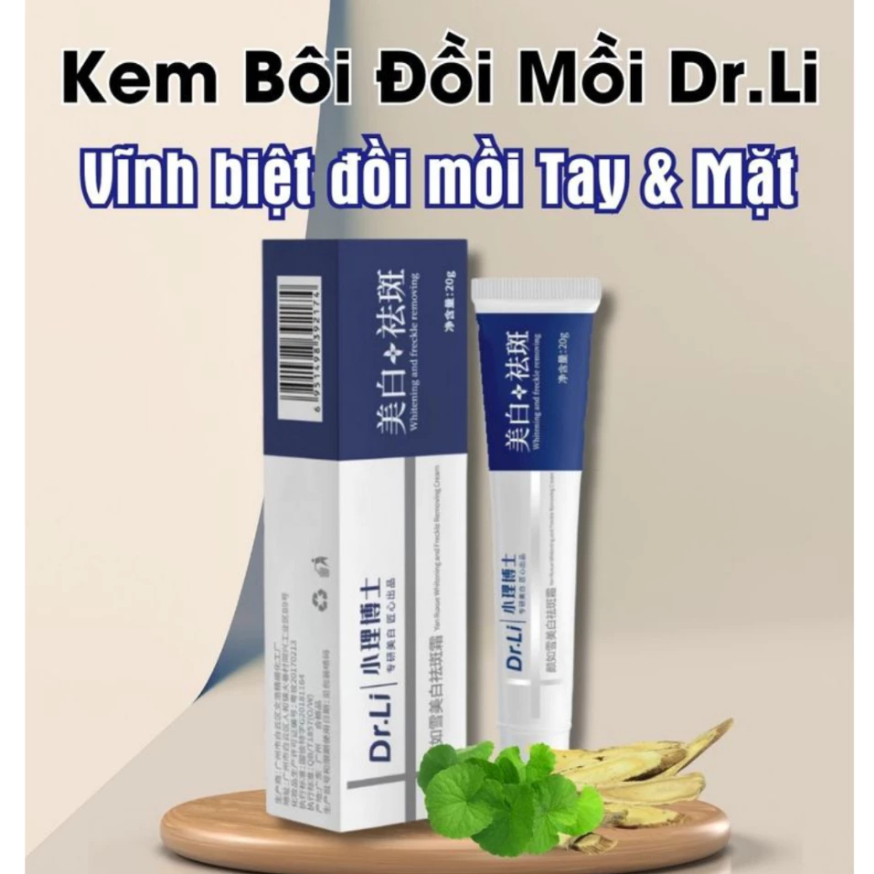 Kem Bôi Đồi Mồi, Nám, Tàn Nhang Dr.Li 20g