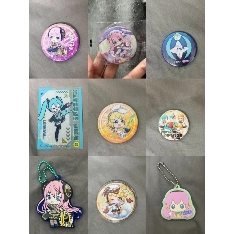 Goods Chính hãng Vocaloid Miku, Luka, Rin ,Len