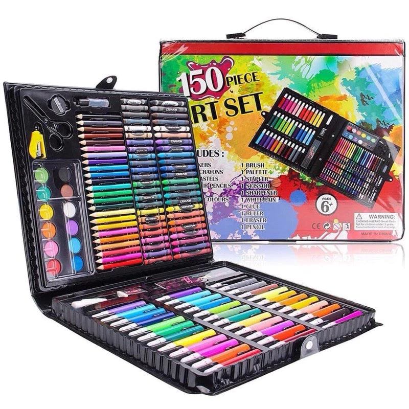 ✏️Hộp Màu 150 Chi Tiết Cho Bé Yêu [Hàng Loại 1]🖍️🖍️🖍️