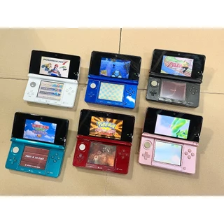 Máy Game Nintendo 3DS (Kho 5000 Game 3DS/NDS/GBA/GBC/NES/SNES) Đầy Đủ Phụ Kiện