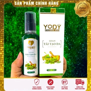 Serum thảo dược Tái tạo da Yody White Phương Anh chai xanh 80ml