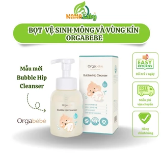 Dung dịch vệ sinh mông và vùng kín cho bé Orgabebe Bubble Inner Cleanser 300ml Hàn quốc cho bé 0m+ (Orgabébé)