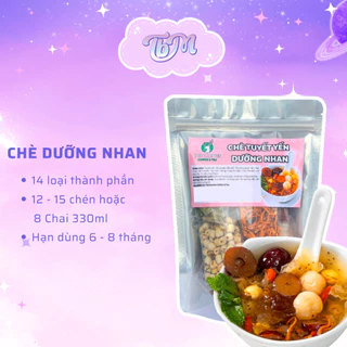 Chè dưỡng nhan yến tuyết The Garden 14 vị 300g