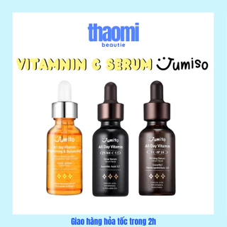 Tinh chất làm sáng da, dưỡng ẩm, chống lão hóa JUMlSO All Day Vitamin Brightening / VC-IP1.0 / Pure C 5.5 Serum 30ml