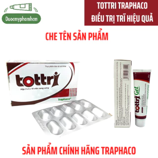 Tottri dạng viên nang - hỗ trợ cho người bệnh trĩ, táo bón từ chất xơ hòa tan -Traphaco