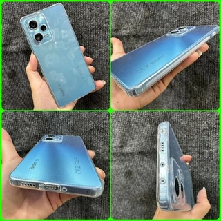 [ Chuẩn form ] Case ốp lưng Xiaomi Redmi Note 12 pro 5G dẻo trong suốt viền nhám chống trượt có chắn bụi bảo vệ camera