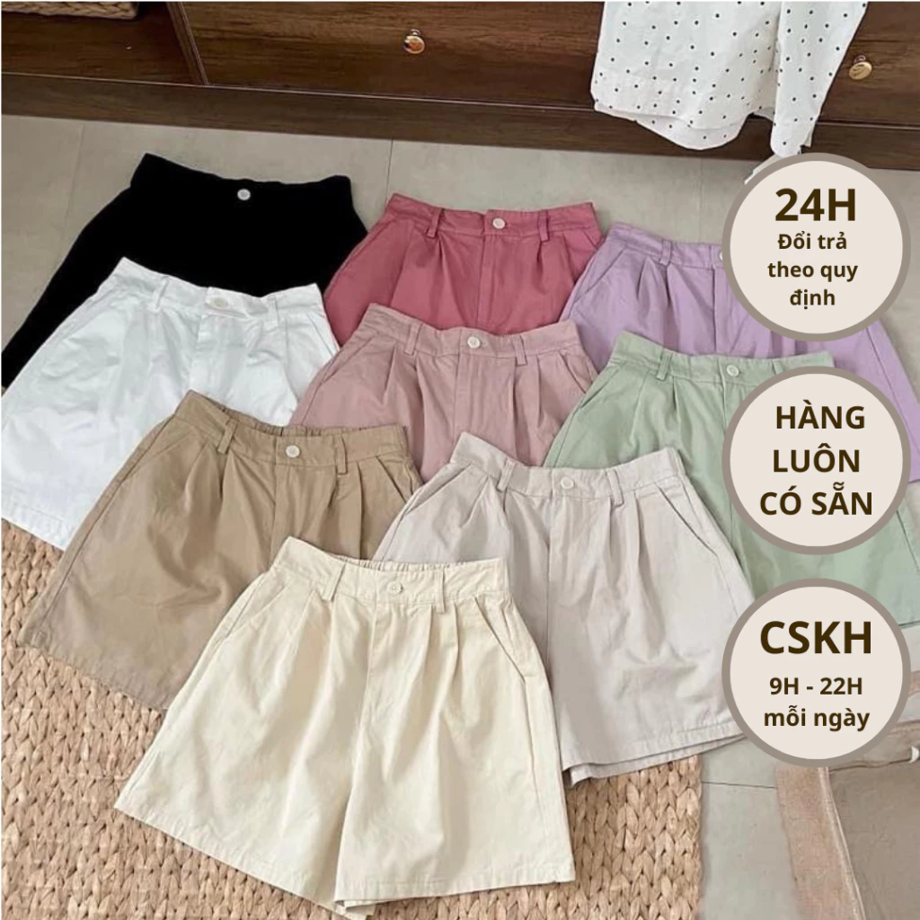 Quần short thô lưng thun 976   #  671619