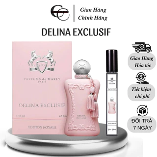 Nước Hoa Nữ Hương Delina Exclusif chiết 10ml, Nước hoa nữ thơm lâu hương Hoa hồng, Hương vani