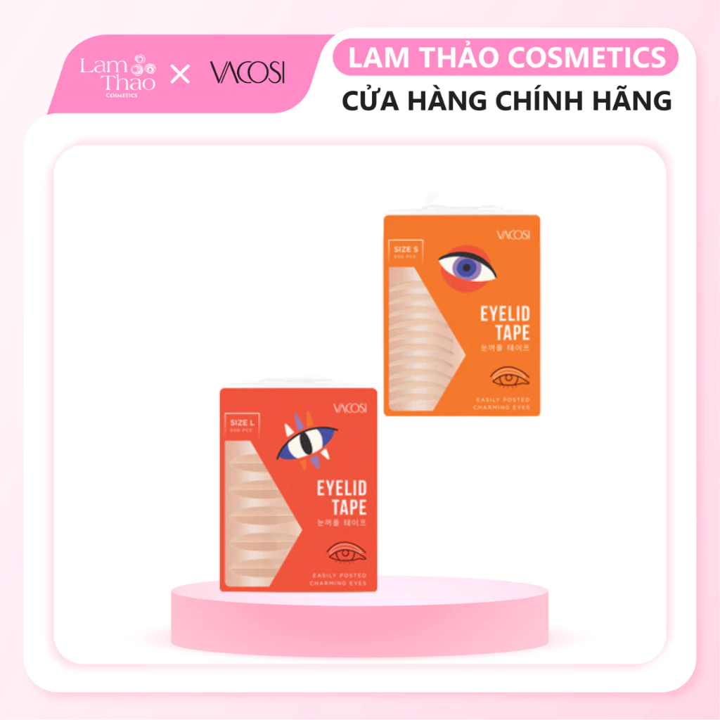 Miếng Dán Kích Mí Vacosi Eyelid Tape ( 500 miếng )