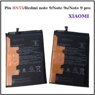 Pin xiaomi BN55/Redmi note 9/note 9s/note 9 pro,mới