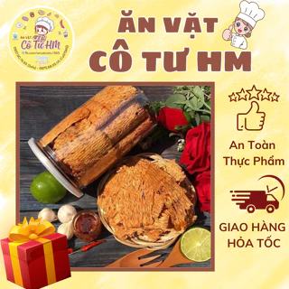 Mực Tẩm Gia Vị Hương Vị Đậm Đà Dai Dai Sật Sật Ăn Cực Cuốn - Ăn Vặt Cô Tư HM