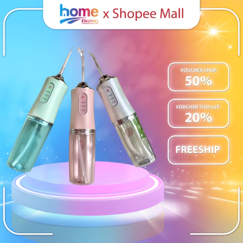 Máy Tăm Nước Cầm Tay Smart Gadgets - Tăm Nước Vệ Sinh Răng Miệng Hàng Chính Hãng