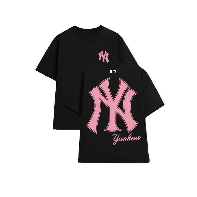 [MẪU HÓT 2024] Áo Thun đôi nam nữ New Era NY Yankees  Vải Cotton 100% Co Giãn 2 Chiều