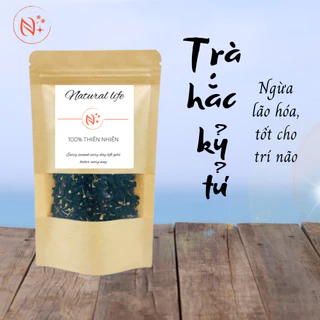 Trà hắc kỷ tử/ kỉ tử đen Natural Life 50G - 100G hàng đẹp loại 1 không tạp chất dùng pha trà