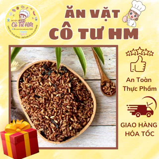 Gạo Lứt Sấy Rong Biển Thơm Ngon Giòn Rụm Hỗ Trợ Giảm Cân Ăn Vặt Cô Tư HM