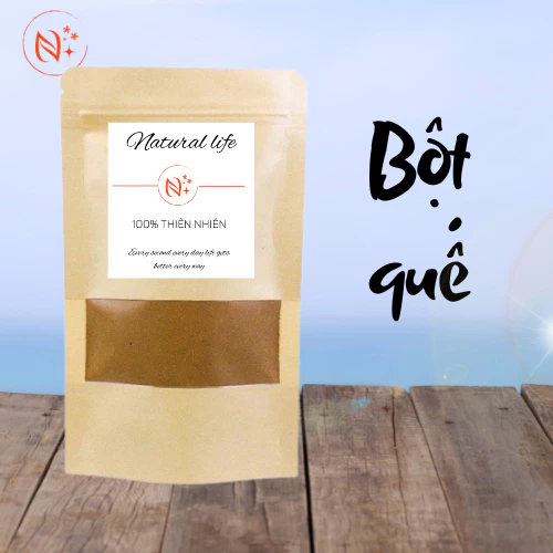 Bột quế thơm 50G - 100G Natural Life dùng trong nấu ăn gia vị tốt cho sức khỏe