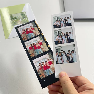 Photostrip viền trắng viền đen viền film và nhiều mẫu viền strip khác ghép từ 3 đến 4 ảnh