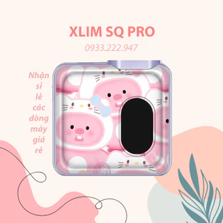 Miếng skin dán in hình LOOPY phủ kim tuyến các dòng máy rill-x,xlim pro, xlim se, xlim sq, favostix, flexus, origin,..