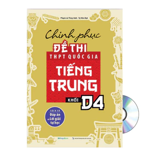 Sách- Chinh phục đề thi THPT quốc gia tiếng Trung khối D4+DVD tài liệu