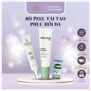 Combo bộ 3 sản phẩm Peel hỗ trợ tái tạo phục hồi da -  Hiền Phạm Home Luxury