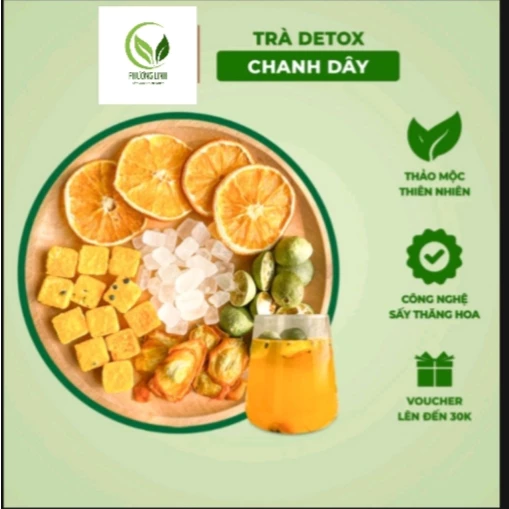 Trà Chanh Dây Kim Quất , Nước Uống Sáng Da  Detox Chanh Leo Giải Nhiệt Mùa Hè, Thanh Lọc Cơ Thể