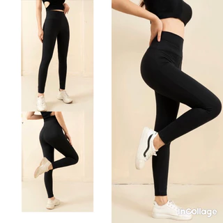 Quần Legging Dài Mặc bốn mùa, Co Giãn Tốt,Dày Dặn, Đi Dạo Dáng Ôm Body Tôn Dáng chất thun co giãn 4 chiều