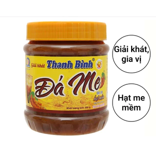 Đá me Thanh Bình hạt dẻo giải khát mùa hè (hũ 900g)