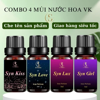 Nước Hoa Vùng Kín Nữ Synkiss Nhiều Mùi Lưu Hương Lâu Quý Phái 5ML