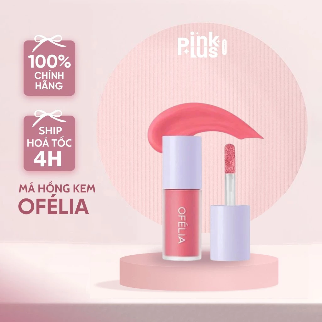 [MÀU MỚI] Má Hồng Kem OFÉLIA Lolli Liquid Blush