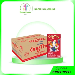 [Vinamilk] Thùng 12 Hộp Sữa Đặc Có Đường Ông Thọ Đỏ - 1284g/hộp giấy