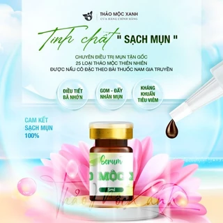 SERUM TRỊ MỤN THẢO MỘC XANH 5ML