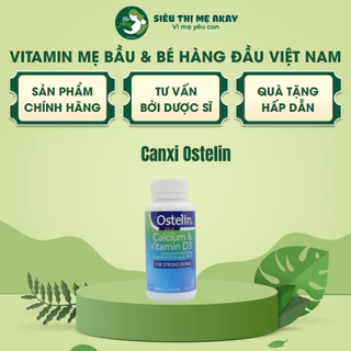 Canxi Ostelin Calcium & Vitamin D3 , nhập khẩu Úc, 130 viên- Mẹ Akay