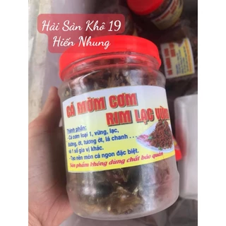 Cá Cơm Rim Đậu Phộng, Cá Mờm Cơm Rim Lạc, Tỏi, Ớt Thơm Ngon - Kho HẢi Sản Khô 19 Hiến Nhung