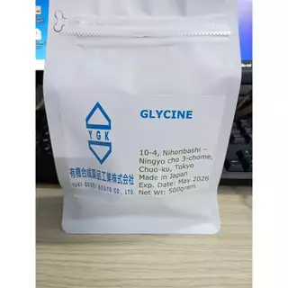 Glycine - Chất điều vị, chất tạo ngọt, chất tăng độ đạm (túi 500gram)