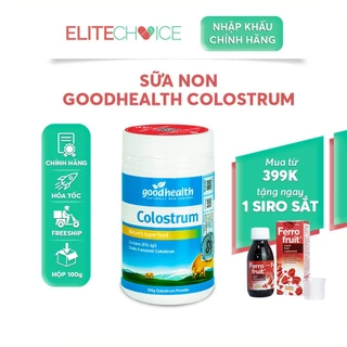 Sữa non Goodhealth Colostrum 100g(20000mg kháng thể IgG) Tăng đề kháng,hệ miễn dịch trẻ nhỏ,người lớn [CHÍNH HÃNG]