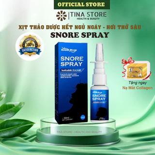 Xịt Chống Ngáy Ngủ Snore Spray - Xịt Chống Ngáy South Moon, Ngủ Ngáy, Cải Thiện Hơi Thở Thảo Dược