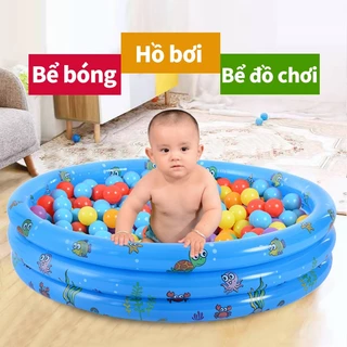 Bể bơi cho trẻ em hồ bơi cho bé phao bơi cho bé bể bơi cho bé chống trượt bóng hình tròn 3 tầng