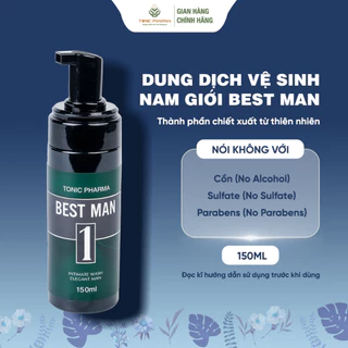 Gel Vệ Sinh Nam Giới Tonic Pharma Best Man 150ml