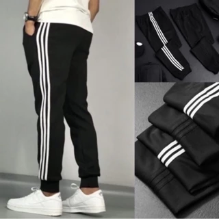 quần Jogger 3 sọc bo gấu chất thun poly 2 da cao cấp không xù lông không ra màu Xuân Hương Store94