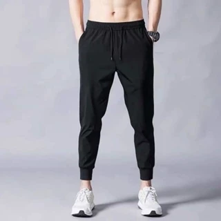 quần Jogger đen bo chất thun poly 2 da cao cấp không xù lông không ra màu Xuân Hương Store94