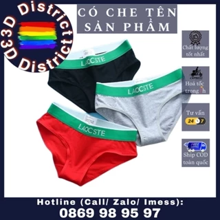 Quần lót nữ/tomboy/lgbtq  LOGO Las.cote, quần xì tam giác chất liệu cotton