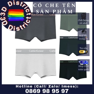 Đồ lót nữ,tomboy,transguy, LGBTQ CarbinKoneer, Quần boxer nữ chất liệu cotton, màu trơn không đường may