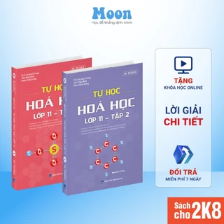 Combo 2 sách id tự học hoá lớp 11 chương trình SGK mới Moonbook