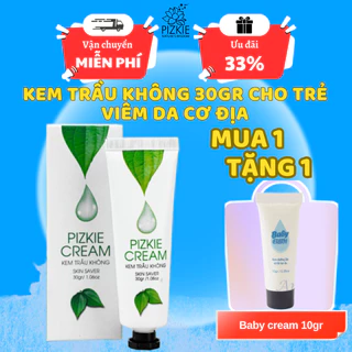 Kem Trầu Không Pizkie Cream 10gr Cho Da Bị Viêm Da Cơ Địa Chàm Sữa