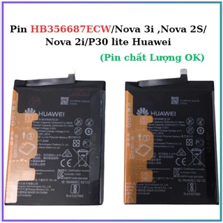 Pin HB356687ECW/Nova 3i ,Nova 2S/ Nova 2i/P30 lite Huawei mới