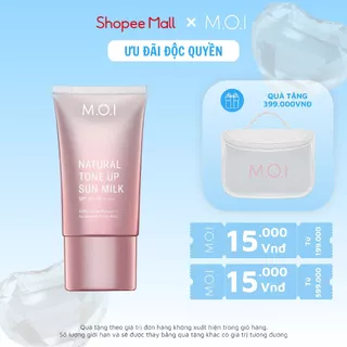 Kem chống nắng M.O.I Natural Tone Sun Milk SPF50+ PA++++ 40ml