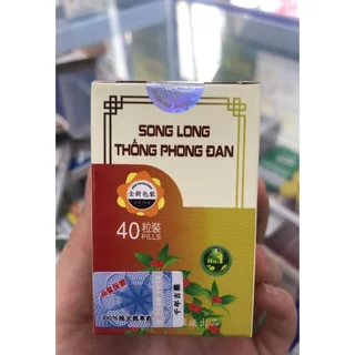 Song long thống phong đan hỗ trợ đau nhứt mỏi xương khớp cổ vai gáy lưng đầu gối thoái hóa thoát vị tê bì