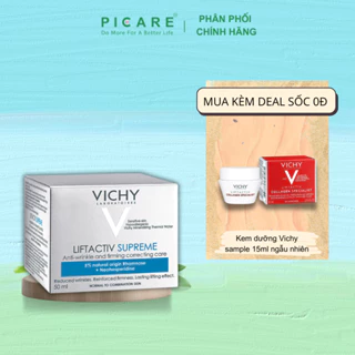 Kem dưỡng ngăn ngừa lão hóa da ban ngày Vichy Liftactiv Supreme 50ml