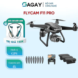 Flycam F11 pro máy bay không người lái định vị GPS, camera kép, fly cam động cơ không chổi than, bào hành 12 tháng GD462