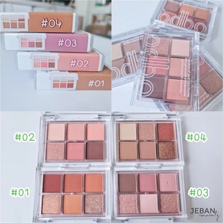 Bảng Phấn Mắt 6 Ô Odbo Signature Eyeshadow Palette OD276